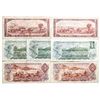 Image 2 : Canada - Lot 7 Banknotes - 4 x $2  - 3 x $1 - Face $11