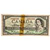 Image 1 : Bank of Canada, 1954 $1, Devil's Face -Rough