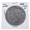 Image 1 : 1927 D Silver Peace Dollar