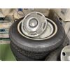 Image 1 : NO RESERVE 235/75r15 tires on gm truck steel wheels 5x5 fored hubcaps included