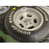 Image 2 : NO RESERVE 245/60r15 DUNLOP RADIAL TIRES on aluminum wheels