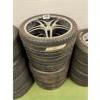 Image 1 : NO RESERVE 265/30zr19 tires on chrome and black wheels 5x4.53