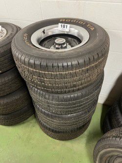 NO RESERVE SET OF FOUR CHEVROLET C10 RALLY WHEELS - EG Auctions