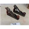 Image 1 : 2 Vintage Antique Planes ; HSB #3 Smooth Plane, Stanley Defiance #1204C 