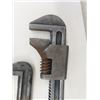 Image 2 : 5 Antique Adjustable Wrenches (monkey wrenches); 14” is Fairmont, USA +  