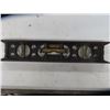 Image 2 : 3 Vintage Antique Metal Spirit Levels; Longest is 18” - Stanley, No. 36. Pat 