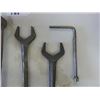 Image 5 : Vintage Antique Fordson tractor spanners tool kit items.