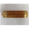 Image 3 : 1 Vintage Boxwood + Brass Ruler/Spirit Level 12” long.  In very good condition. 