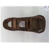Image 2 : Rare set of Vintage Weider 5lb foot weights. Known as the "Iron Boot",  