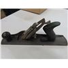 Image 7 : 3 Antique Vintage Planes:   (1) 9’’ is a Stanley No. 4 with blue base + sweetheart blade -