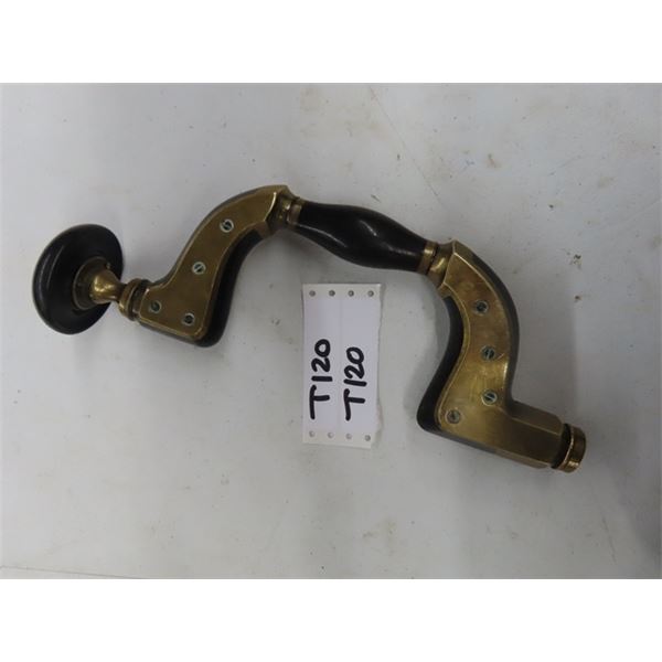 Antique Vintage Brass + Ebony Plane made by Marples & Sons ‘the Ultimate