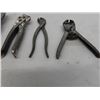 Image 6 : A very large lot of Antique Vintage tools.; 2 nippers pincers, one made by 