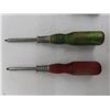 Image 2 : A lot of Vintage screwdrivers. These are 5 early Roberson screwdrivers (red and green) 