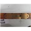 Image 2 : 3 Vintage Antique Wooden Spirit levels, each with some brass on the plate + 
