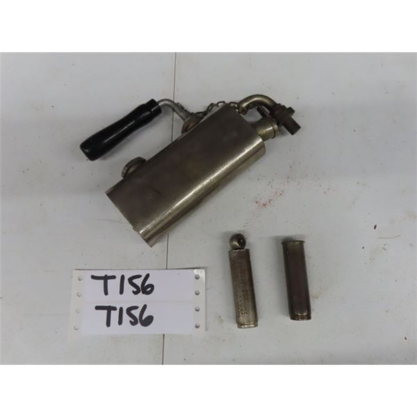 Jim Dandy Blowtorch Untested Approx. 7 " Tall Lasher-Weeber Co. Pat. 1928.  