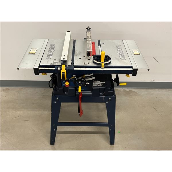 Mastercraft Table Saw With Adjustable Rip Guides as pictured, tried