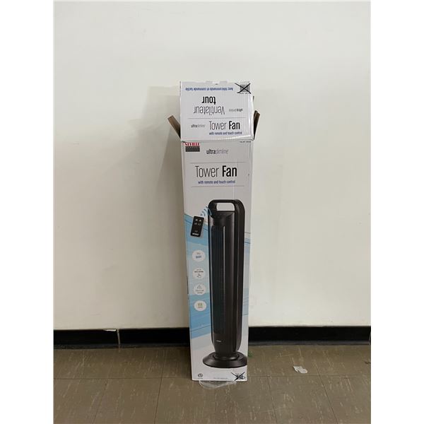 Seville classics tower fan. Appears to be new. See photos for details