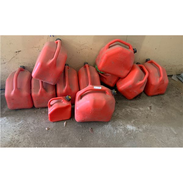 Assortment of Jerrycans