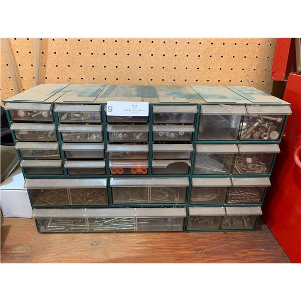 Hardware Organizer w/ Assorted Hardware