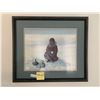 Image 1 : Framed Print of Aboriginal Woman