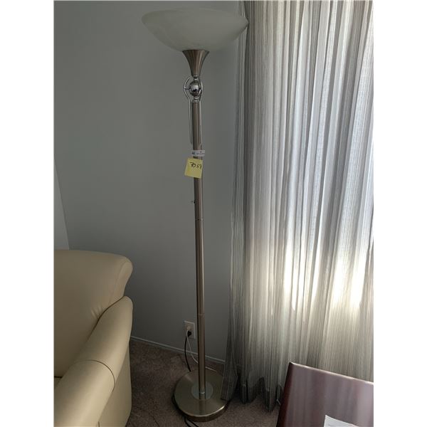 Chrome Floor Lamp (70.5" Tall)
