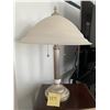 Image 1 : Silver-Coloured Lamp (23" Tall)