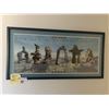 Image 1 : Nunavunmi Inuksuit - Framed Artwork (32" x 16")