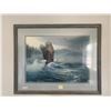 Image 1 : Framed Print of Bald Eagle by Marla Wilson (34/750) (40.75" x 32.5")