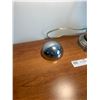 Image 3 : Magnetic Globe and Brushed Steel Desk Lamp