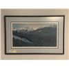 Image 1 : "Winter Valley-Elk" - Hand-Signed Print by R.S. Parker (160/950) (25.5" x 39")