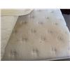 Image 4 : Double Bed w/ Headboard, Box Spring, and Beautyrest Deauville Mattress (See Description)