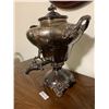 Image 2 : Antique Silverplate Samovar (19"H)