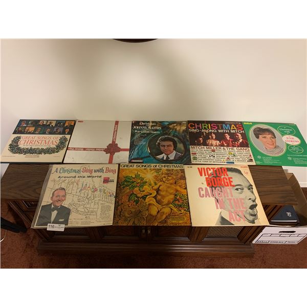 8 x Assorted Vinyl Records