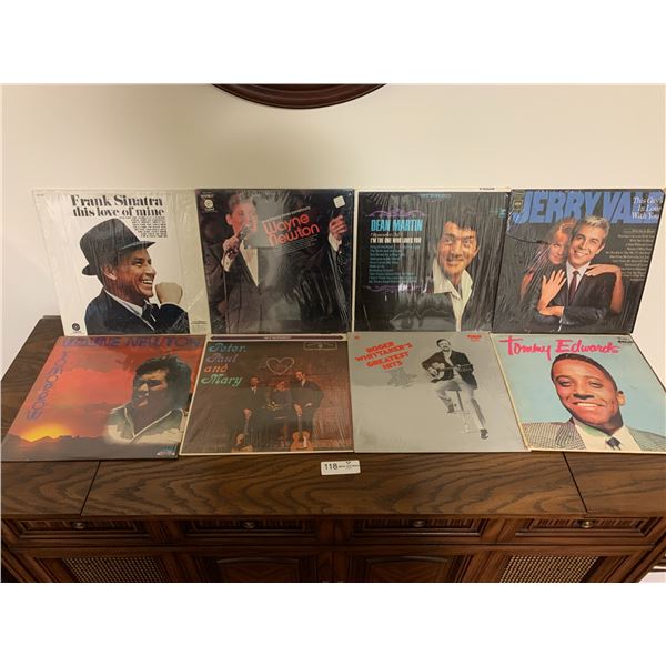 8 x Assorted Vinyl Records