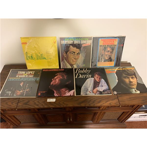 7 x Assorted Vinyl Records