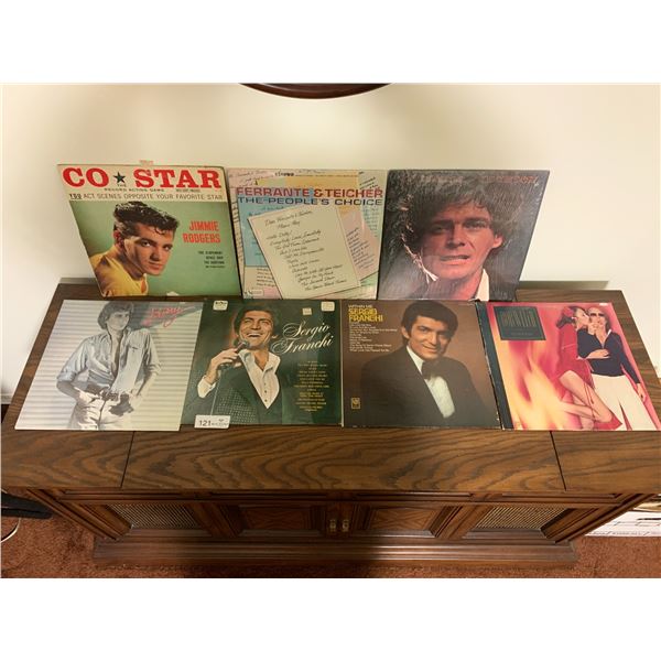 7 x Assorted Vinyl Records