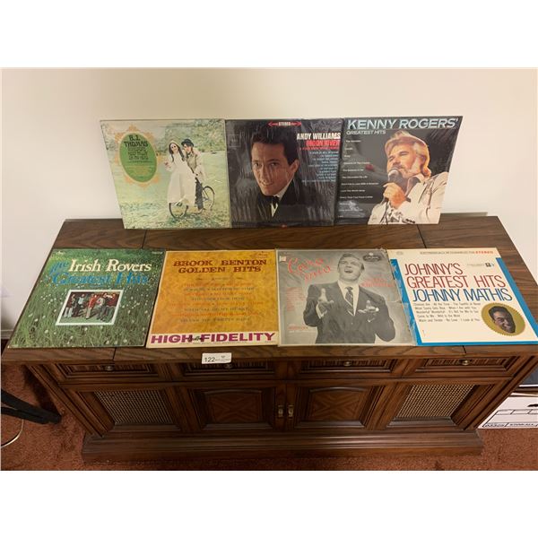 7 x Assorted Vinyl Records