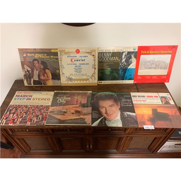 8 x Assorted Vinyl Records