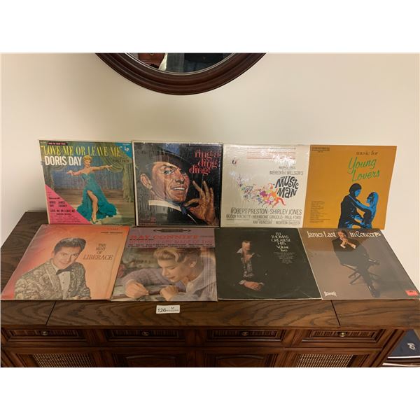 8 x Assorted Vinyl Records