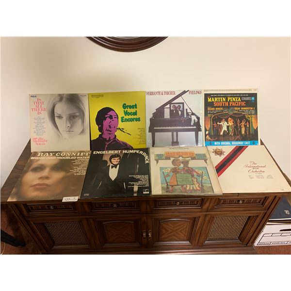 8 x Assorted Vinyl Records