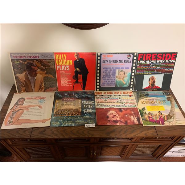 8 x Assorted Vinyl Records