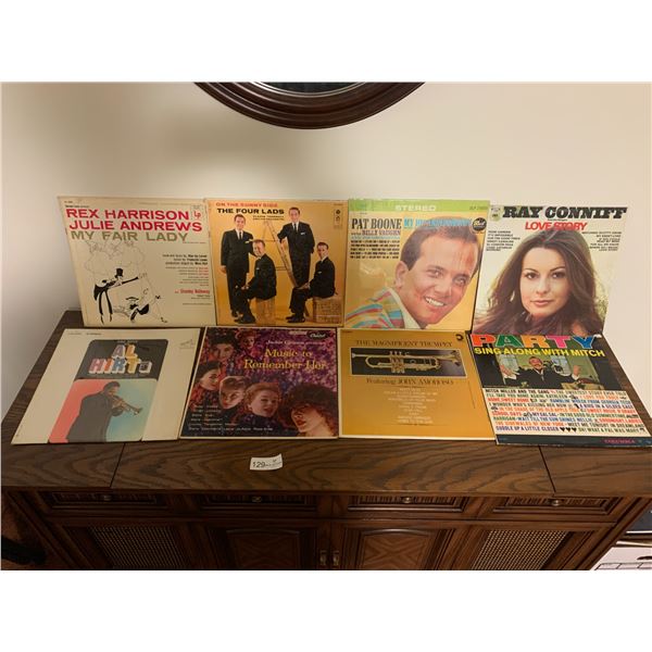 8 x Assorted Vinyl Records