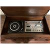 Image 2 : Wooden Stereo Cabinet w/ Electrohome Radio/8-Track Player/Record Player (26"H x 52"W x 18.5"D)