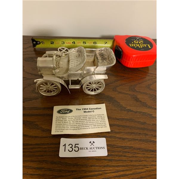 1904 Canadian Ford Model C - Metal Miniature Model