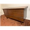 Image 1 : Vintage Wooden Storage Chest (See Description) (25"H x 46"W x 20"D)