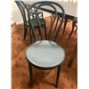 Image 4 : Black Wooden Dining Table w/ 6 x Chairs (28.5"H x 78"W x 35.5"D)