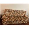 Image 1 : Floral Upholstered Sofa (34"H x 82"W x 32"D)