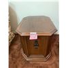 Image 1 : Vintage Wooden Side Table (21.5"H x 19.5"W x 26"D)
