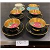 Image 1 : 6 x Assorted Fine China Cups and Saucers (Paragon)