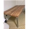 Image 2 : Wooden Table (29"H x 70.5"W x 35.5"D)